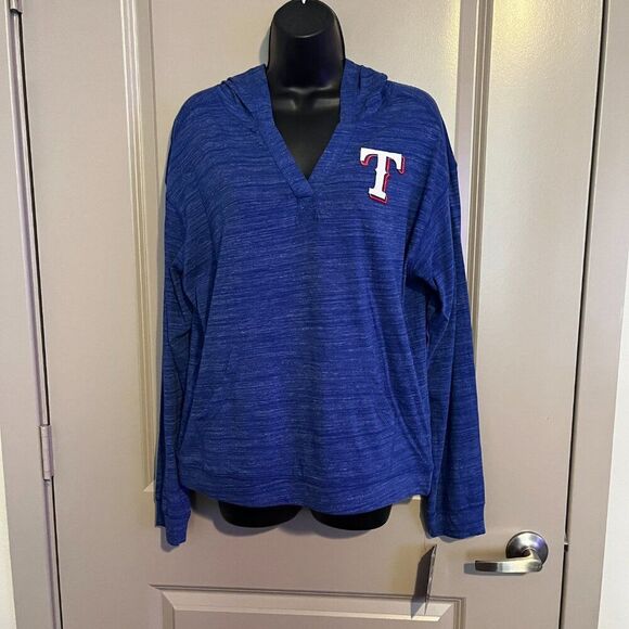 NEW Women's Texas Rangers Lightweight Hoodie Med & Large NWT - Picture 4 of 8